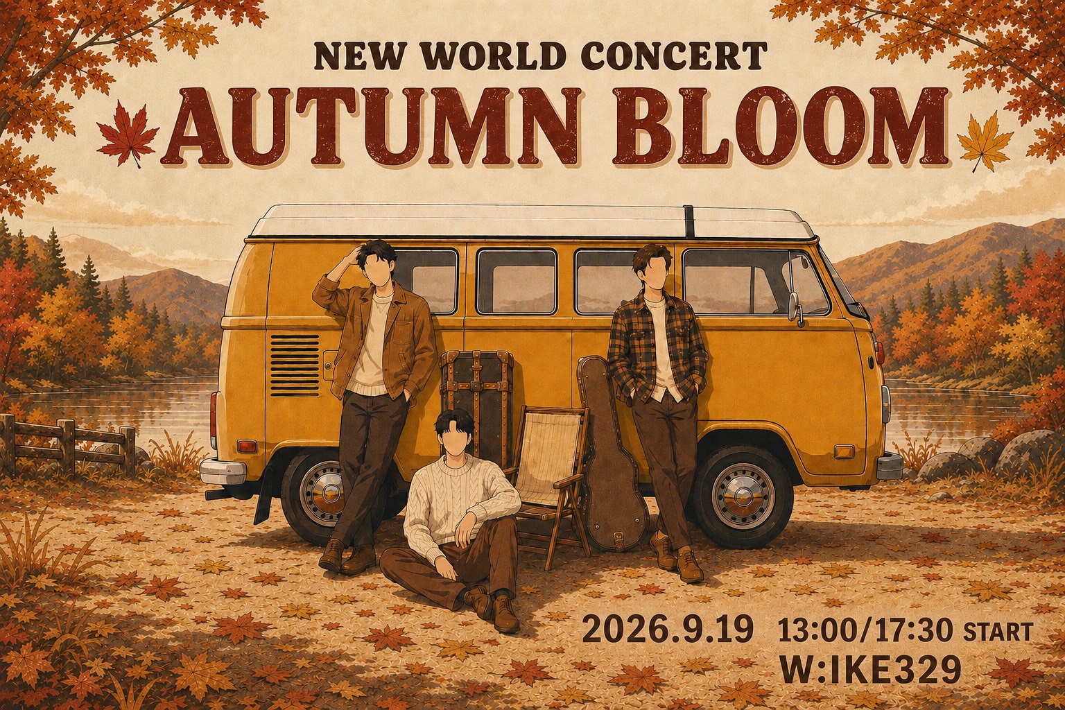 NEW WORLD CONCERT - AUTUMN BLOOM - 2nd 開催のご案内